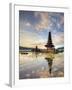 Indonesia, Bali, Bedugul, Pura Ulun Danau Bratan Temple on Lake Bratan-Michele Falzone-Framed Photographic Print