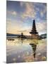 Indonesia, Bali, Bedugul, Pura Ulun Danau Bratan Temple on Lake Bratan-Michele Falzone-Mounted Photographic Print