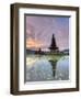 Indonesia, Bali, Bedugul, Pura Ulun Danau Bratan Temple on Lake Bratan-Michele Falzone-Framed Photographic Print