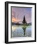 Indonesia, Bali, Bedugul, Pura Ulun Danau Bratan Temple on Lake Bratan-Michele Falzone-Framed Photographic Print