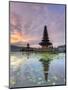 Indonesia, Bali, Bedugul, Pura Ulun Danau Bratan Temple on Lake Bratan-Michele Falzone-Mounted Photographic Print