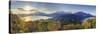 Indonesia, Bali, Central Mountains, Munduk, Danau Buyan and Danau Tablingan Lake-Michele Falzone-Stretched Canvas
