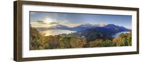 Indonesia, Bali, Central Mountains, Munduk, Danau Buyan and Danau Tablingan Lake-Michele Falzone-Framed Photographic Print