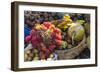 Indonesia, Bali. Morning Flowers, Fruit and Vegetable Market-Emily Wilson-Framed Photographic Print