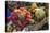 Indonesia, Bali. Morning Flowers, Fruit and Vegetable Market-Emily Wilson-Stretched Canvas