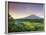 Indonesia, Bali, Redang, View of Rice Terraces and Gunung Agung Volcano-Michele Falzone-Framed Photographic Print