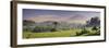 Indonesia, Bali, Sidemen, Iseh, Rice Fields and Gunung Agung Volcano-Michele Falzone-Framed Photographic Print