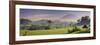 Indonesia, Bali, Sidemen, Iseh, Rice Fields and Gunung Agung Volcano-Michele Falzone-Framed Photographic Print