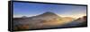 Indonesia, Bali, Sidemen, Sidemen Valley and Gunung Agung Volcano-Michele Falzone-Framed Stretched Canvas