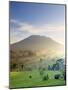 Indonesia, Bali, Sidemen Valley, Iseh, Rice Fields and Gunung Agung Volcano-Michele Falzone-Mounted Photographic Print