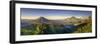 Indonesia, Bali, the Caldera of Gunung Batur Volcano and Danau Batur Lake-Michele Falzone-Framed Photographic Print