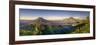 Indonesia, Bali, the Caldera of Gunung Batur Volcano and Danau Batur Lake-Michele Falzone-Framed Photographic Print