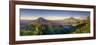 Indonesia, Bali, the Caldera of Gunung Batur Volcano and Danau Batur Lake-Michele Falzone-Framed Photographic Print