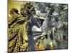 Indonesia, Bali, Ubud. Pura Tirta Empul Temple, bath in Tampaksiring sacred spring-Terry Eggers-Mounted Photographic Print