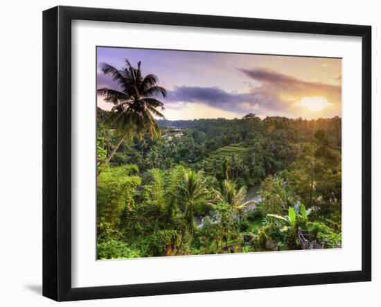 Indonesia, Bali, Ubud, Sayan Valley and Ayung River-Michele Falzone-Framed Photographic Print