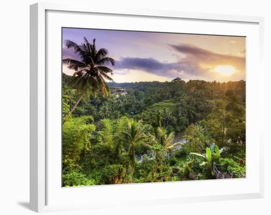 Indonesia, Bali, Ubud, Sayan Valley and Ayung River-Michele Falzone-Framed Photographic Print