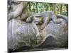 Indonesia, Bali, Ubud. Statue in Bali Sacred Monkey Forest.-Julie Eggers-Mounted Photographic Print