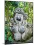 Indonesia, Bali, Ubud. Statue in Bali Sacred Monkey Forest.-Julie Eggers-Mounted Photographic Print