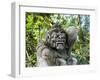 Indonesia, Bali, Ubud. Statue in Pura Tirta Empul temple-Terry Eggers-Framed Photographic Print