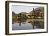 Indonesia, Bali. Water Temple Complex, Ulun Danu Temple in Lake Bratan-Emily Wilson-Framed Photographic Print