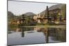 Indonesia, Bali. Water Temple Complex, Ulun Danu Temple in Lake Bratan-Emily Wilson-Mounted Photographic Print