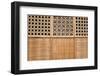 Indonesia, Bali. Woven ratan wall.-Cindy Miller Hopkins-Framed Photographic Print