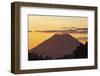 Indonesia, Flores Island, Bajawa. Ebulobo Volcano at Sunrise.-Nigel Pavitt-Framed Photographic Print