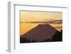 Indonesia, Flores Island, Bajawa. Ebulobo Volcano at Sunrise.-Nigel Pavitt-Framed Photographic Print