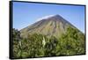 Indonesia, Flores Island, Bajawa. the Active Stratovolcano Inerie in Ngada District.-Nigel Pavitt-Framed Stretched Canvas