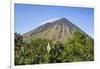 Indonesia, Flores Island, Bajawa. the Active Stratovolcano Inerie in Ngada District.-Nigel Pavitt-Framed Photographic Print