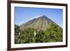 Indonesia, Flores Island, Bajawa. the Active Stratovolcano Inerie in Ngada District.-Nigel Pavitt-Framed Photographic Print