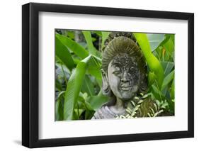 Indonesia, Island of Lombok. Garden Sculpture at the Sheraton Hotel-Cindy Miller Hopkins-Framed Photographic Print