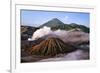 Indonesia, Java, Bromo. a Stunning Volcanic Landscape from Mount Penanjakan at Sunrise.-Nigel Pavitt-Framed Photographic Print