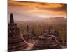 Indonesia, Java, Magelang, Borobudur Temple-Jane Sweeney-Mounted Photographic Print