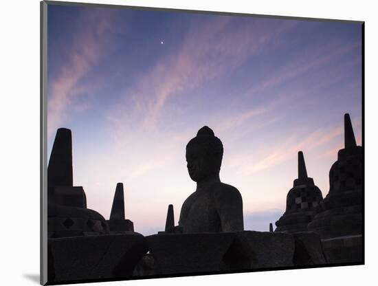 Indonesia, Java, Magelang, Borobudur Temple-Jane Sweeney-Mounted Photographic Print