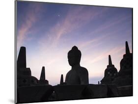 Indonesia, Java, Magelang, Borobudur Temple-Jane Sweeney-Mounted Photographic Print