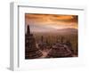 Indonesia, Java, Magelang, Borobudur Temple-Jane Sweeney-Framed Photographic Print