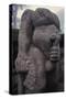 Indonesia, Java, Phallic Sculpture in Candi Sukuh Buddhist Temple,15th Century-null-Stretched Canvas