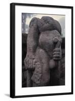 Indonesia, Java, Phallic Sculpture in Candi Sukuh Buddhist Temple,15th Century-null-Framed Giclee Print