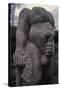 Indonesia, Java, Phallic Sculpture in Candi Sukuh Buddhist Temple,15th Century-null-Stretched Canvas