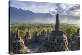 Indonesia, Java-Nigel Pavitt-Stretched Canvas