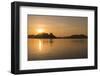 Indonesia, Komodo Island. Komodo National Park. Sunrise over the Suva Sea and Komodo Island-Cindy Miller Hopkins-Framed Photographic Print