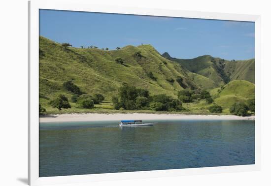 Indonesia, Komodo Island. Komodo NP. Pink Beach Cove, Savu Sea-Cindy Miller Hopkins-Framed Photographic Print