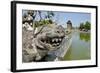 Indonesia, Mayura Water Palace. Statue of Mythical Creature-Cindy Miller Hopkins-Framed Photographic Print