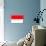 Indonesia National Flag Poster Print-null-Poster displayed on a wall