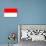 Indonesia National Flag Poster Print-null-Poster displayed on a wall