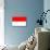 Indonesia National Flag Poster Print-null-Mounted Poster displayed on a wall