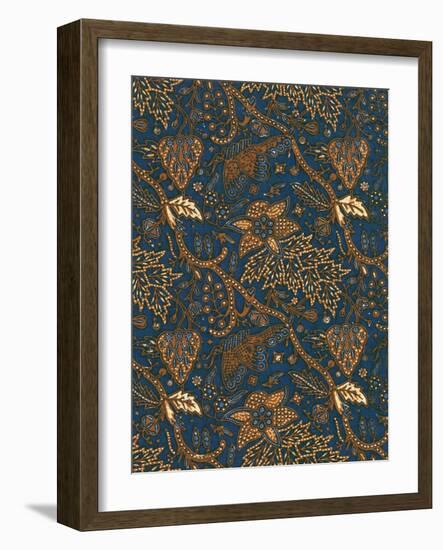 Indonesian Batik II-Baxter Mill Archive-Framed Art Print