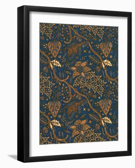 Indonesian Batik II-Baxter Mill Archive-Framed Art Print