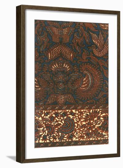 Indonesian Batik IV-Baxter Mill Archive-Framed Art Print